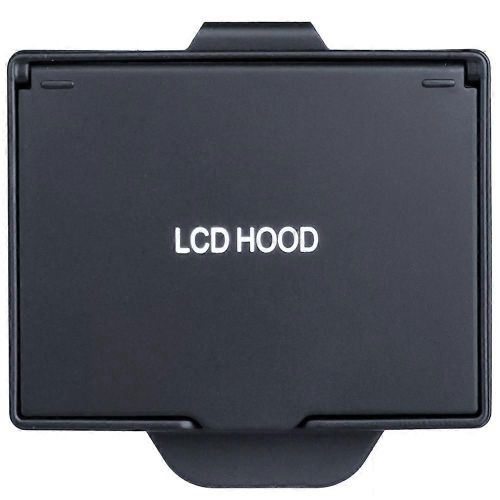 Protecteur dcran LCD Ombre escamotable Couvercle de capot LCD Garde pour protection de lappareil photo D800 / D810 / D800E / D810A