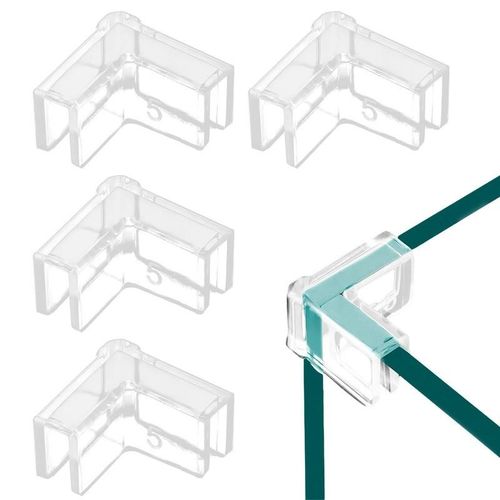 Protecteurs D'angle De Table Pour Bb,4 Pices,Bord De Poisson Prcieux,Pare-Chocs Vert,Fournitures Multifonctionnelles Pour Meubles - Type 15mm
