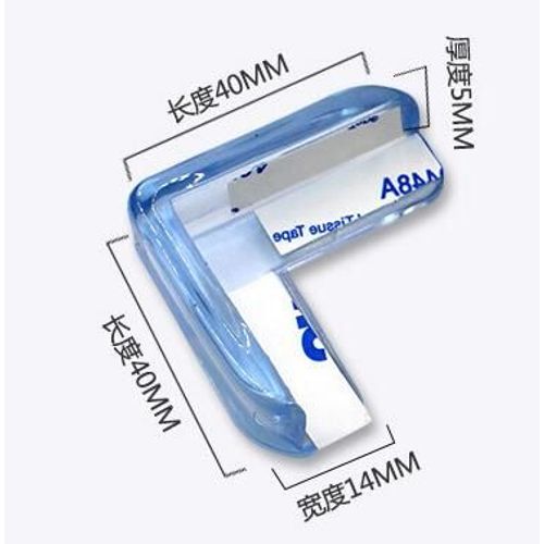 Protection D'angle Anti-Collision En Silicone Pour Bb,4 Pices,Protection De Scurit D'angle De Bord De Table De Bureau Pour Enfants - Type L Type