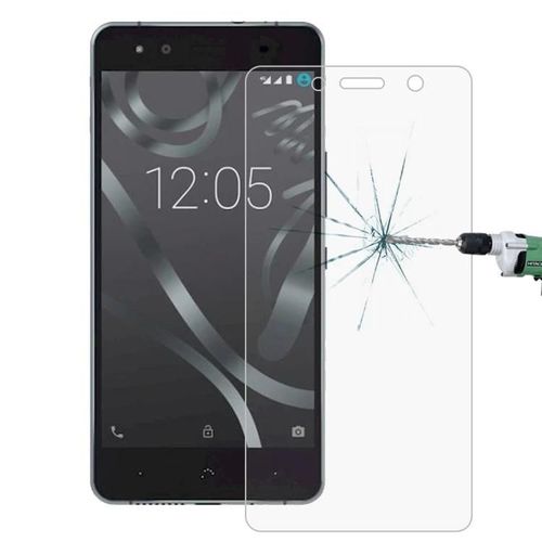 Protection D'cran En Verre Tremp-Duret 0,26 Mm 9h Pour Bq Aquaris X5 Plus