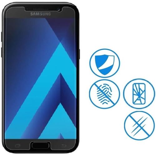 Protection D'cran En Verre Tremp Pour Samsung Galaxy A3 2017 - Anti-Choc 9h, Ultra Fin Transparent Invisible, Pose Facile Sans Bulles, Sensibilit Tactile Intacte