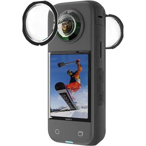 Protection d'objectif panoramique pour objectif d'appareil photo Insta360 X3.[J226]