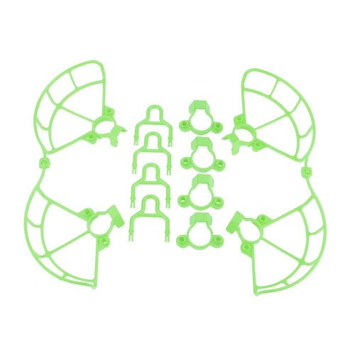 Protections D'hlice Pales Housse De Protection + Train D'atterrissage Surlev Pour Dji Spark (Vert)