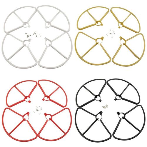 Protections D'hlice Pour Drone Hubsan H501s H501c, Pices De Rechange Pour Quadrirotor Rc (Jaune)
