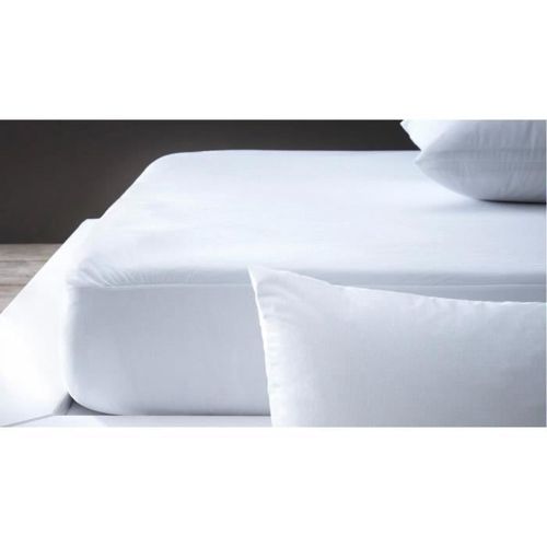 Protge Matelas 160x200cm Imparmeable/Anti-Acarien