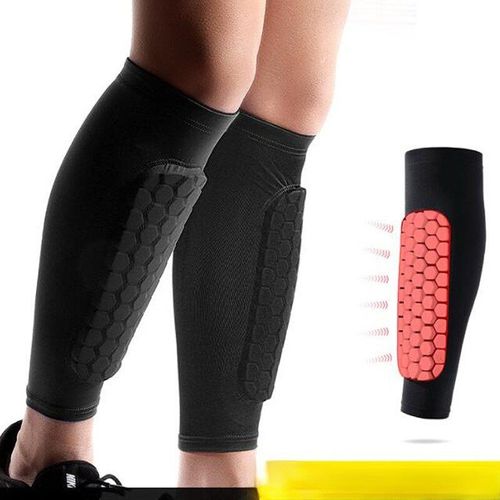 Protge-Tibias De Football En Nid D'abeille, 1 Pice, Jambires De Sport, Manchons De Jambes, quipement De Protection, Tige De Protection