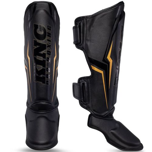 Protge Tibias King Pro Boxing Thor - Blackl