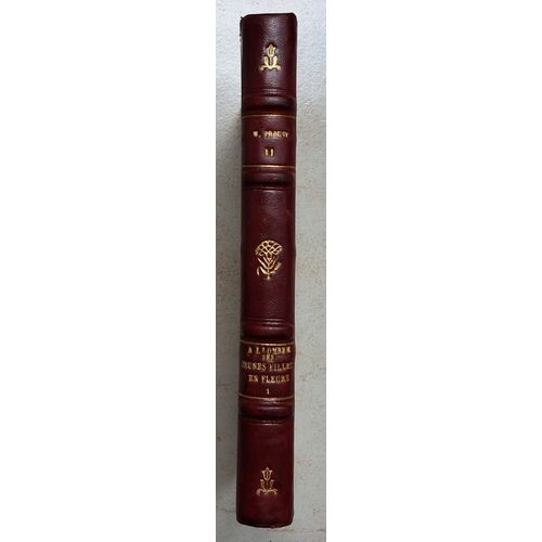 Proust A L?Ombre Des Jeunes Filles En Fleurs T2 1920 Reliure Signe   