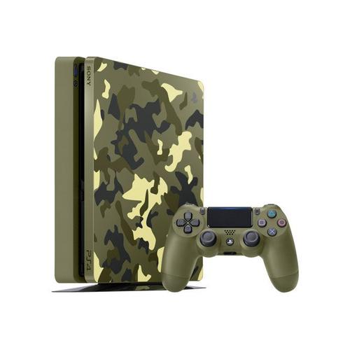 Sony Playstation 4 Slim 1 To Edition Camouflage Call Of Duty: Wwii