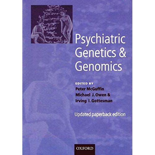 Psychiatric Genetics And Genomics   de Peter McGuffin  Format Broch 