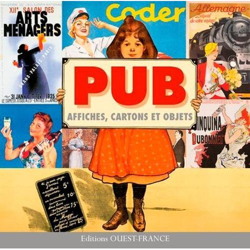 Pub - Affiches, Cartons Et Objets    Format Broch 
