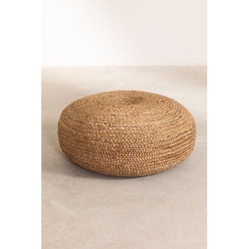 Pouf Rond En Jute Pilew 50 Cm