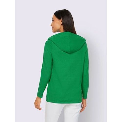 Pull  Capuche Capuche Avec Coulisse Et Lien  Nouer - Rick Cardona - Vert Pomme