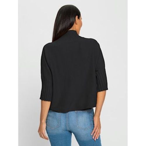 Pull  Col Montant 50% Viscose - Rick Cardona - Noir