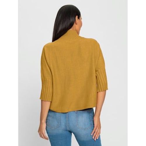 Pull  Col Montant 50% Viscose - Rick Cardona - Ocre