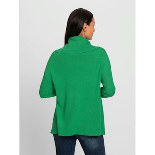 Pull  Col Roul Col Roul Flatteur - Rick Cardona - Vert Pomme