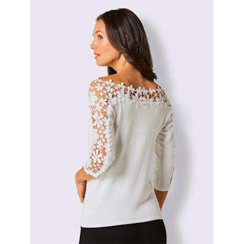 Pull  Manches 3/4 30% Lyocell - Creation L Premium - cru