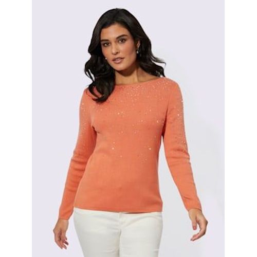 Pull  Manches Longues Avec Viscose (Ecovero) - Creation L - Papaye