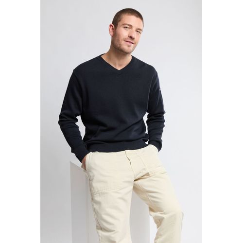 Pull Col V - Laine Et Acrylique