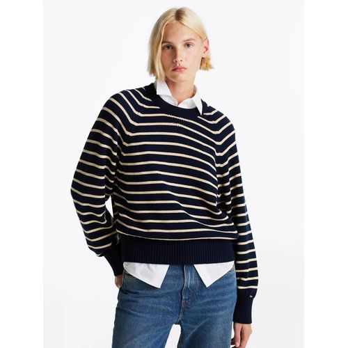 Pull Dcontract  Manches Raglan Co Jersey Branded Overszd Swt Ls/Navy Blue - L