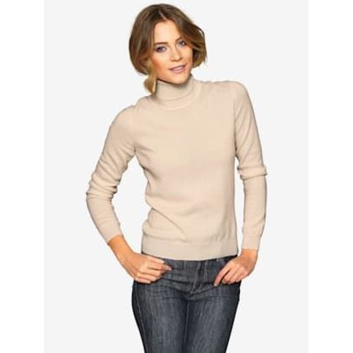 Pull En Cachemire Superbe Basique En Pur Cachemire - Linea Tesini - Blanc Cass