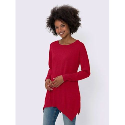 Pull En Coton Pur Coton - Linea Tesini - Rouge