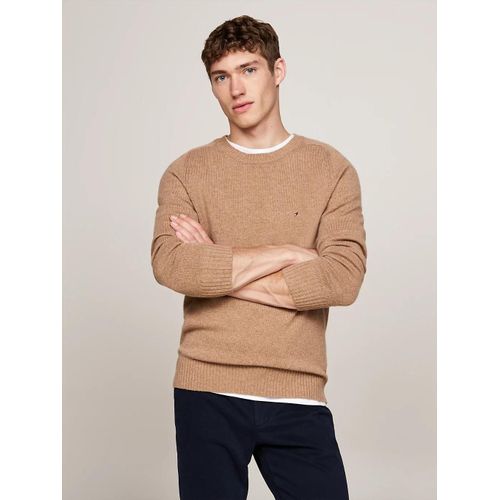 Pull En Pure Laine  Col Ras-Du-Cou Lambswool Crew Neck/Safari Canvas Heather - Xxxl