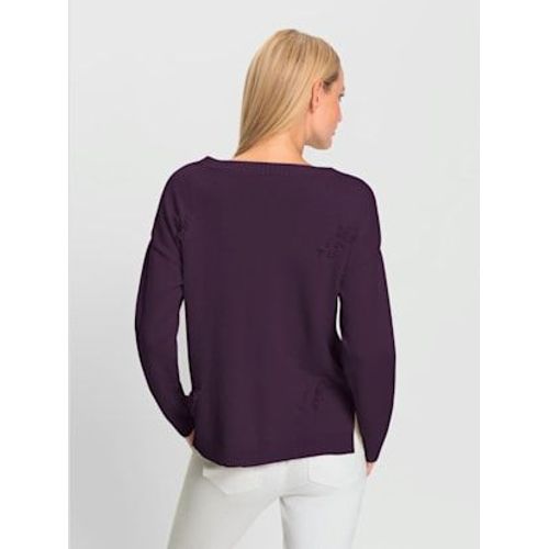 Pull En Tricot Fin Franges Tendance - Rick Cardona - Grain