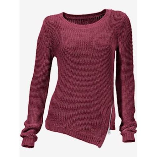 Pull En Tricot Look Asymtrique Tendance Avec Glissire - Rick Cardona - Bordeaux