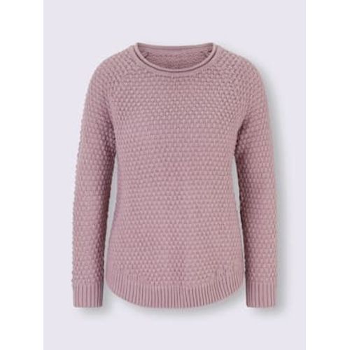 Pull Encolure Ronde Tricot Doux - Linea Tesini - Cerise