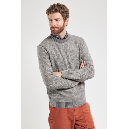 Pull Motifs Structurs - Coton Et Acrylique