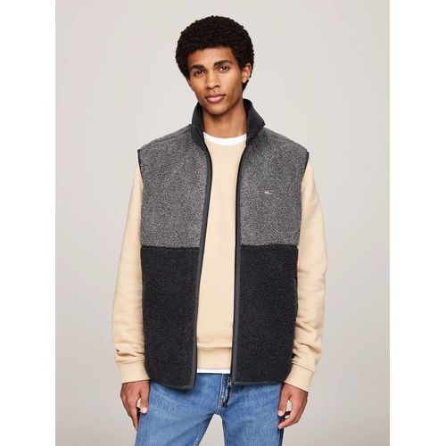 Pull Sans Manches Dcontract Colour-Block Tjm Teddy Essential Vest/Black - S
