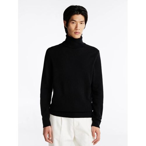 Pull Th X Festive En Pure Laine  Col Roul Dc Festive Soft Wool Roll Neck/Black - Xs