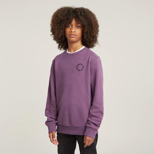 Pull Unbrushed Pour Garons - Violet - Garon