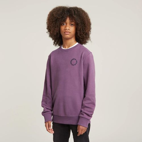 Pull Unbrushed Pour Garons - Violet - Garon