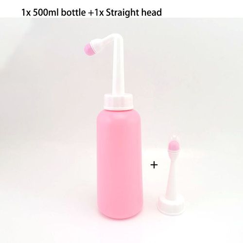 Pulvrisateur De Bidet  Main Portable,2 Voies,500ml,Bouteille,Buse,Toilette,Nettoyant Personnel,Sige,Hygine,Lavage - Type 500ml Pink Elbow Set #A