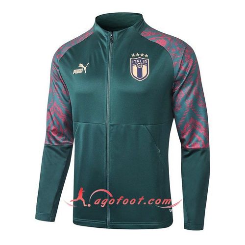 Puma / Veste D'entranement Italie Football - Taille L - Anne 2020/21 - Vert