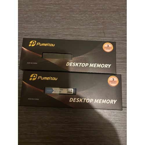 Pumeitou AMD RAM DDR4 8GB 2666 MHz ordinateur de bureau de mmoire mmoire 288 broches 1.2V nouvelles RAM