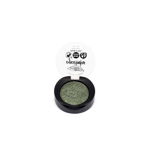 Purobio - Fard  Paupires Ombre Paupires Compacte 22 - Vert Iris - Boitier Rechargeable -2,5g 3 G