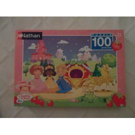 Puzzle fille Charlotte aux fraises, 6 ans et plus, 100 pièces - Nathan