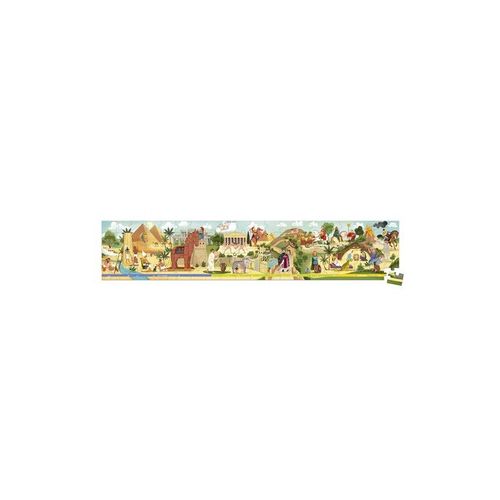Puzzle 100 Pices Janod Frise Antiquit Avec Poster