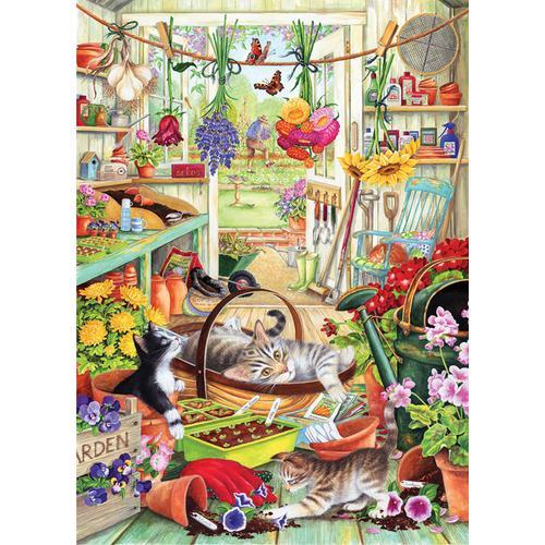 Puzzle 1000 Pices Allotment Kittens