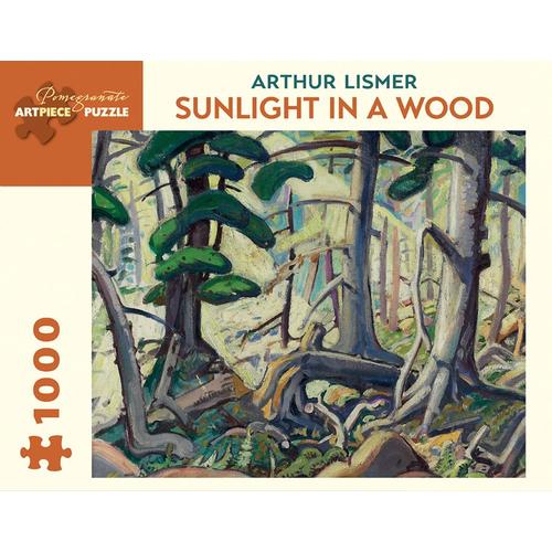 Puzzle 1000 Pices Arthur Lismer - Sunlight In A Wood, 1930