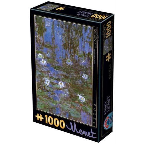 Puzzle 1000 Pices D Toys Claude Monet Nymphas