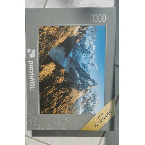 Puzzle 1000 pieces Massif du Mont Blanc - Grandes Jorasses