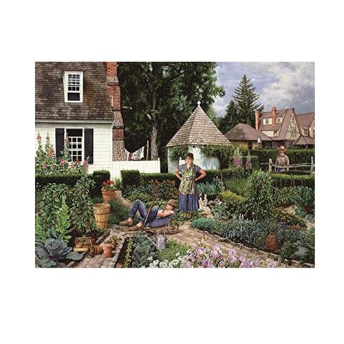 Puzzle 1000 Pices : Sacr Jardinier !