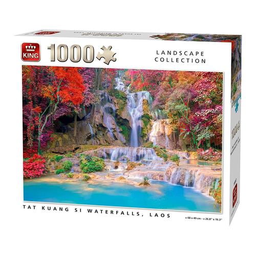 Puzzle 1000 Pices Tat Kuang Si Waterfalls Laos