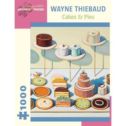 Puzzle 1000 Pices Wayne Thiebaud - Cakes And Pies
