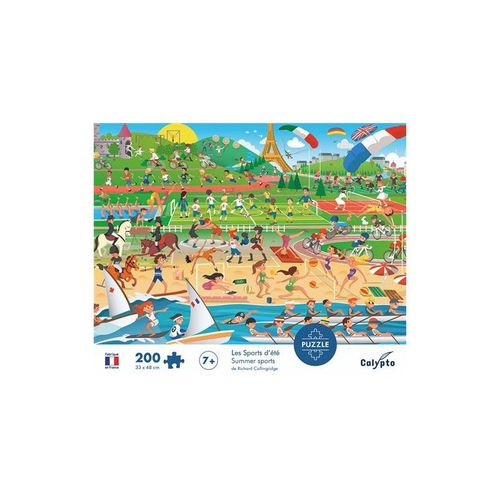 Puzzle 200 Pieces Les Sports D't