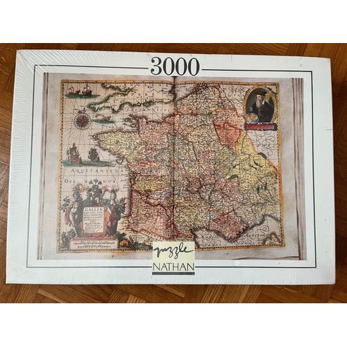 Puzzle 3000 Pieces Carte Ancienne Mercator 16e Siecle